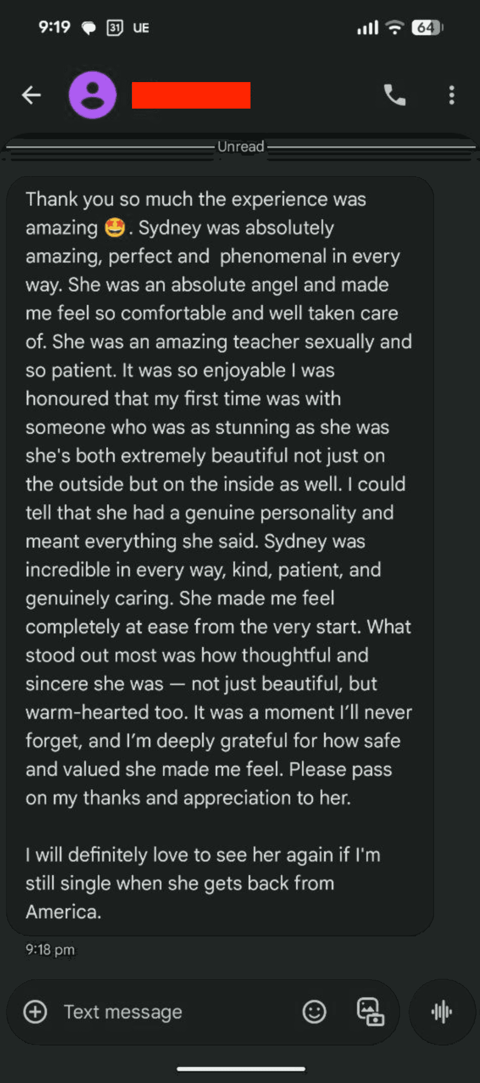 Luxe Escort Review - Sydney 3